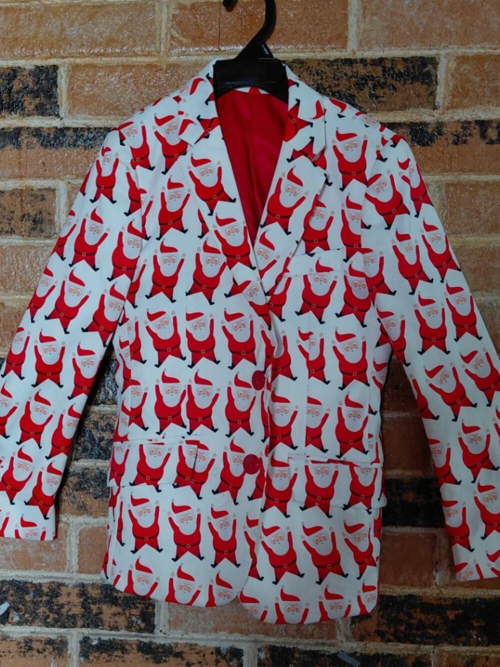 NWT Kids  Suslo Couture Christmas Santa Sport Coat -